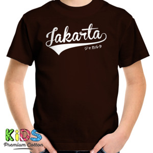Kaos Jakarta With Japanese Font 2