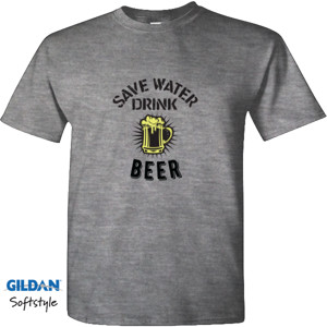 Kaos Kaus Pria Save Water Desain Unik