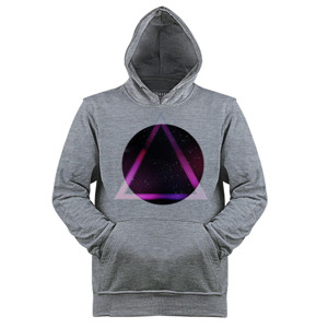 Jaket Hoodie Circle Space Triangle