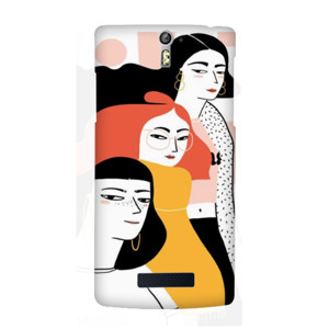  Soft Case Ilustrasi Woman - Anti Crack Casing HP