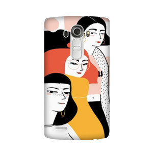  Soft Case Ilustrasi Woman - Anti Crack Casing HP
