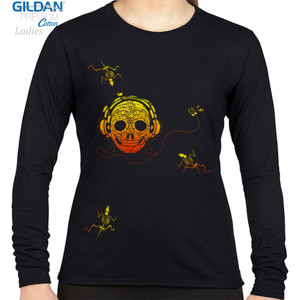 Kaos Listening to music - Skull