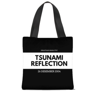 Tas Tote Fullprint Tsunami Reflection 2004