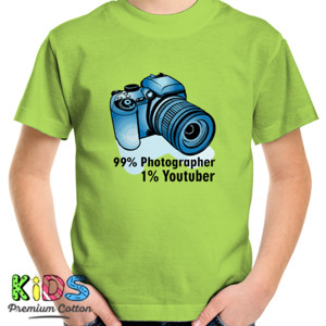 Kaos Photographer Hobi Camera Photo
