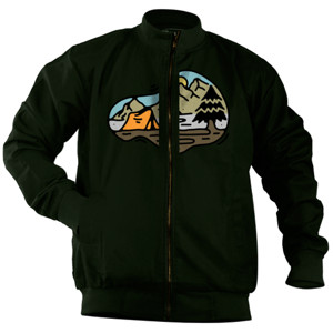 Jaket Bomber Outdoor camping
