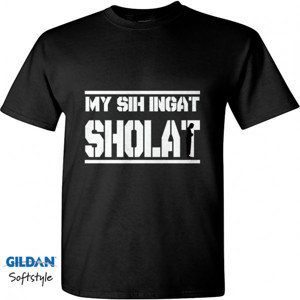 Kaos kaos my sih ingat sholat hitam