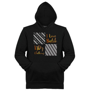 Jaket Hoodie I Love Batik 3 NDz