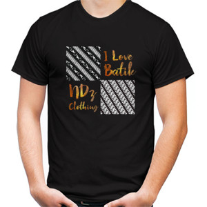Kaos I Love Batik 3 NDz