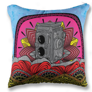 Bantal Shooter Doodle