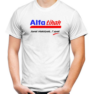 Kaos Baju PLESETAN Logo ALFATIHAH