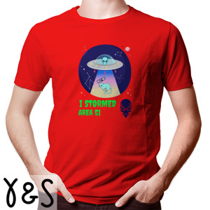 Kaos Kaos Tema Alien - I Stormed Area 51