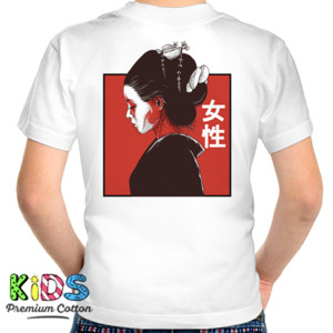 Kaos Yamato nadeshiko depan belakang