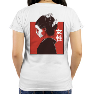 Kaos Yamato nadeshiko depan belakang