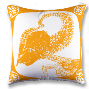 Bantal Wayang Kulit Arjuna