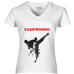 Kaos Taekwondo Siluet