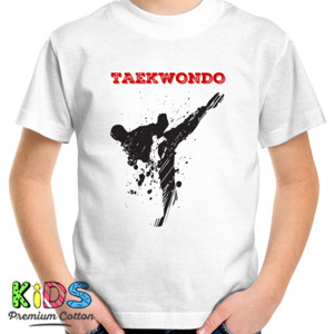 Kaos Taekwondo Siluet