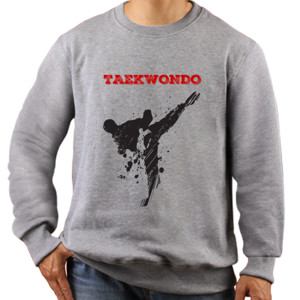 Jaket Sweater Taekwondo Siluet