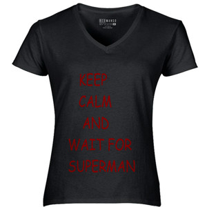 Kaos Keep Calm and wait for Superman