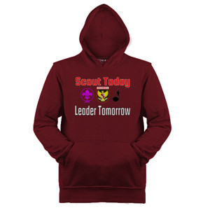 Jaket Hoodie Scout Today Leader Tomorrow