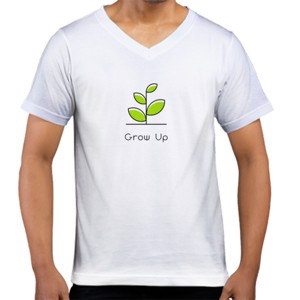 Kaos  Kaos Wanita Grow Up Cutton-Slub by Co_mbro