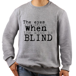 Jaket Sweater The Eyes when blind