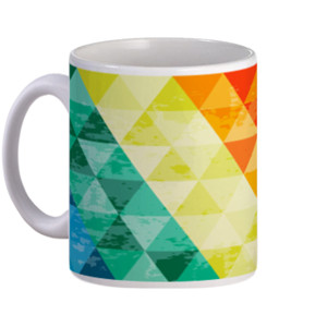 Mug Colorfull Triangle | Tomatho_id