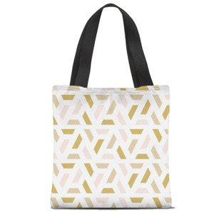 Tas Tote Fullprint Modern colored pattern vector illustration
