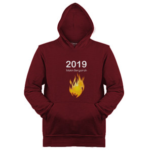 Jaket Hoodie Kaos ganti tahun 2019