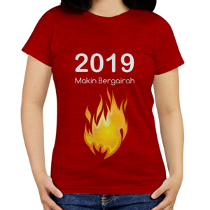 Kaos Kaos ganti tahun 2019