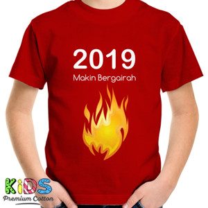 Kaos Kaos ganti tahun 2019