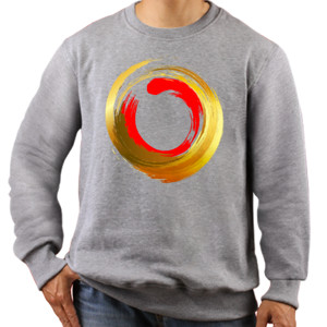 Jaket Sweater Kaos motif circle