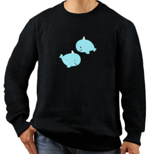 Jaket Sweater Whale - Sweater by Co_mbro