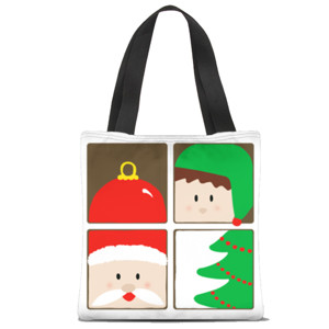 Tas Tote Fullprint Kubic - Tas Tote by Co_mbro