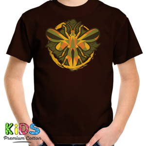 Kaos Warm Color Gemetric Bee