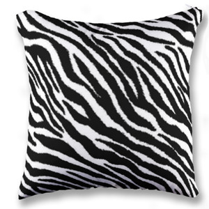 Bantal Sofa Pola Zebra Beludru 3 - Customic47