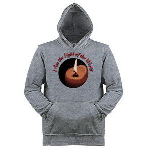 Jaket Hoodie I Am the Light of the World 