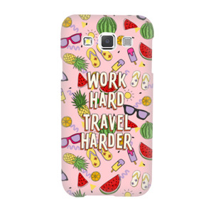 work hard travel harder iphone case Casing HP