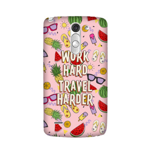work hard travel harder iphone case Casing HP