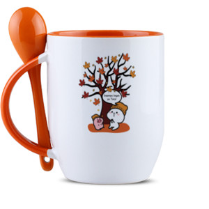 Mug Sendok Daunnya bagus ya Tory!