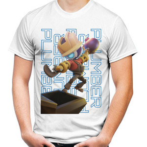 Kaos  Kaos Super SUS Peran Plumber Bahan Cotton