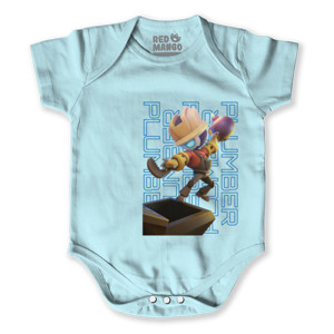 Baby Jumper  Kaos Super SUS Peran Plumber Bahan Cotton