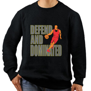 Jaket Sweater Defend And Dominated