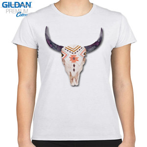 Kaos boho ethnic skull