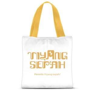 Tas Tote Fullprint Javanese Themed Tote Bag “Tiyang Sepah”
