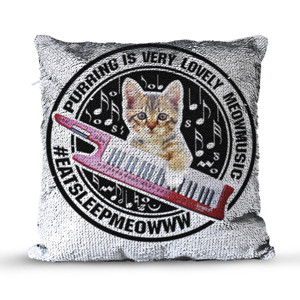 Bantal Ajaib Anak Kucing Bermain Music