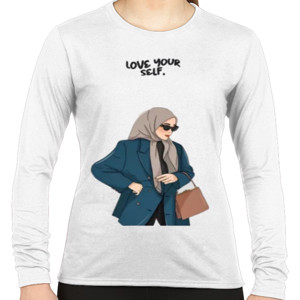 Kaos Kaos lengan Panjang Love Your Self