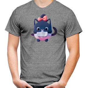 Kaos Kaos Bayi Kucing Hitam Lucu