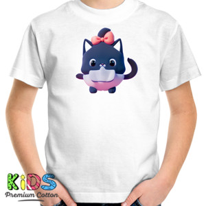 Kaos Kaos Bayi Kucing Hitam Lucu