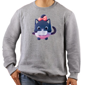 Jaket Sweater Kaos Bayi Kucing Hitam Lucu
