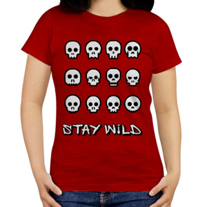 Kaos STAY WILD - SKULLS